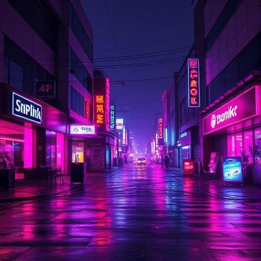 Cyberpunk style example